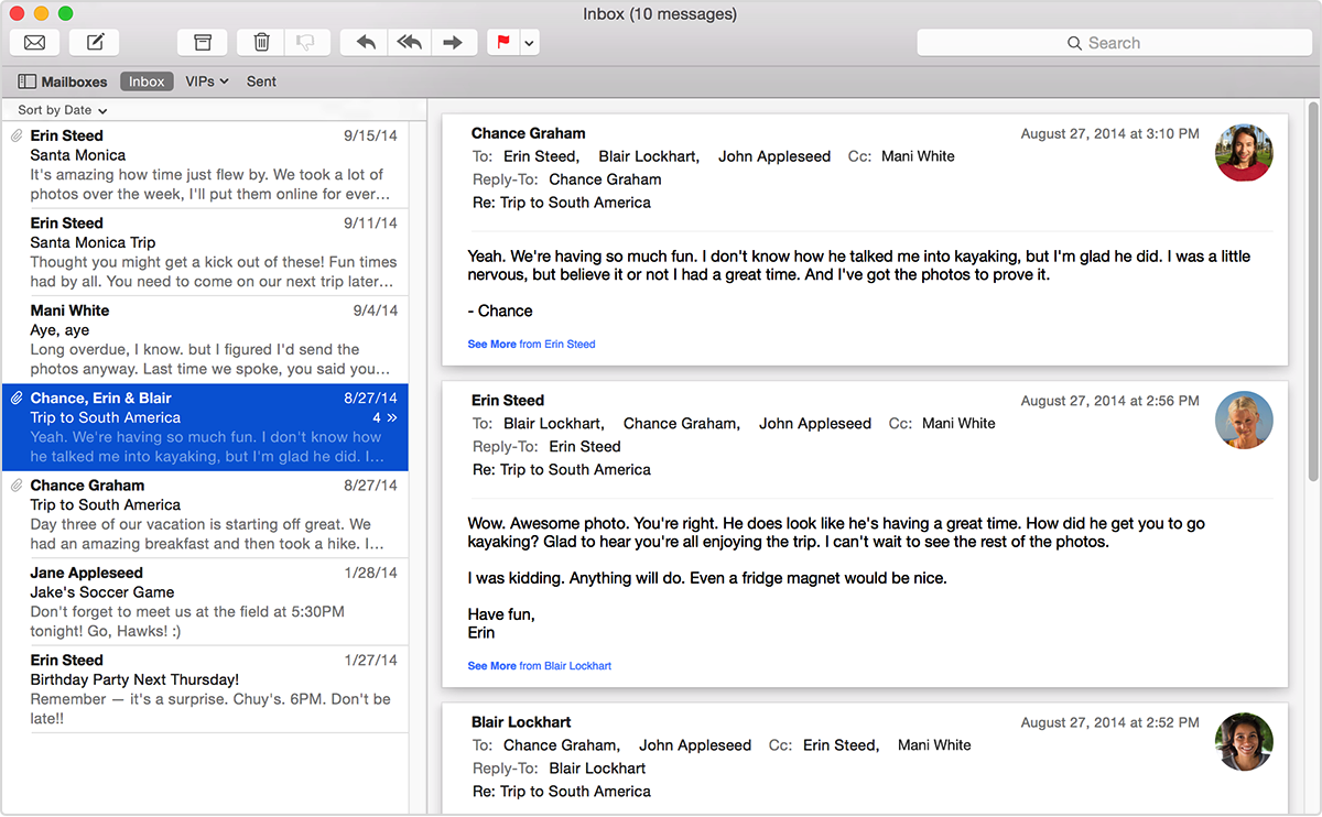 Blue mail app for mac pro